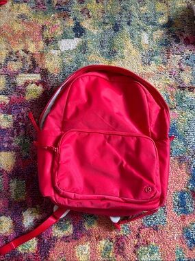 lululemon athletica Bright Red  Backpack